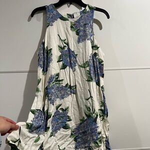 Joie Blue and Green Floral Dress